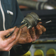 The wastegate shown here is actuated by solenoid-controlled vacuum lines. Photo: Jared Auslander